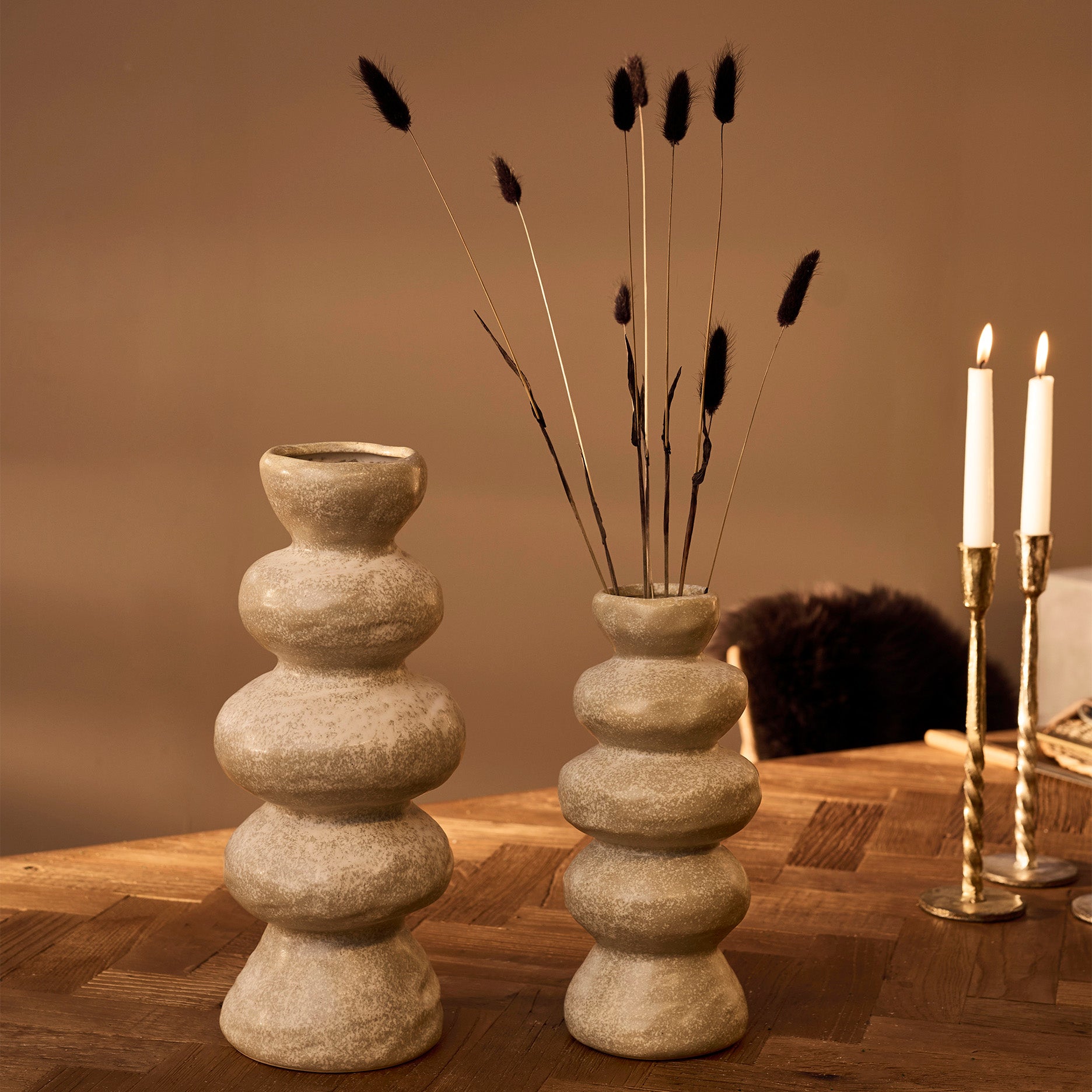 Roccia vase H38 cm